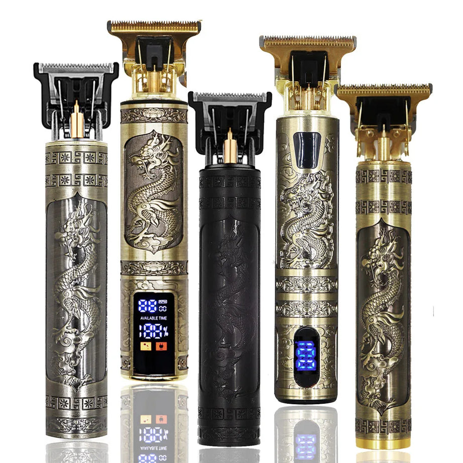 Cortadora de pelo T9, máquina eléctrica para reparar barba, afeitadora corporal, máquina de corte de pelo para hombres, afeitadora de barbero de 0 mm